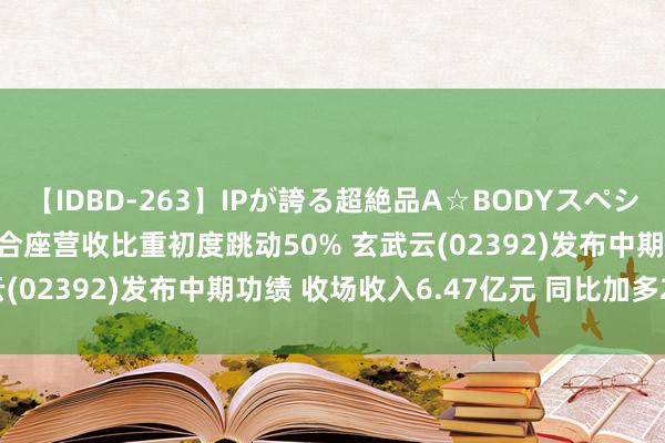 【IDBD-263】IPが誇る超絶品A☆BODYスペシャル8時間 SaaS收入占合座营收比重初度跳动50% 玄武云(02392)发布中期功绩 收场收入6.47亿元 同比加多22.2%